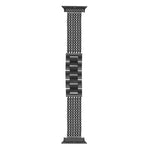6체인 스테인리스 스틸 시계 밴드, 애플 워치 46mm / 49mm / 45mm / 44mm용, 애플 워치 42mm / 41mm / 40mm / 38mm용