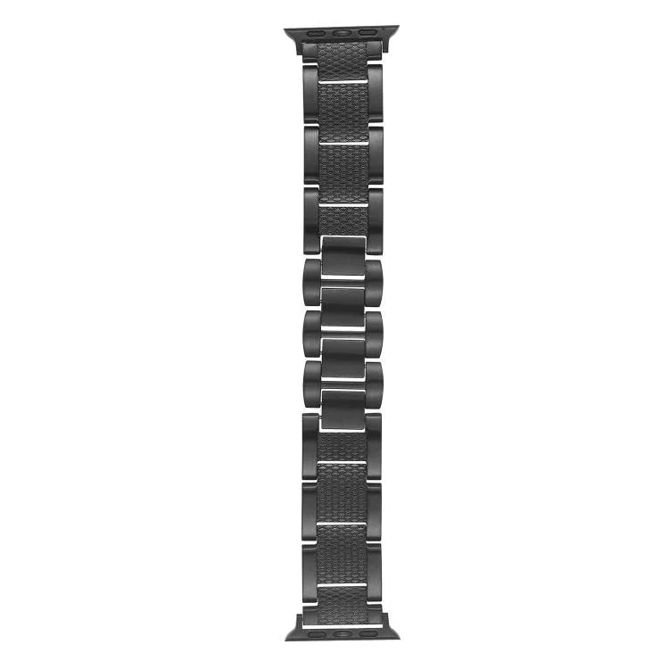 웨이브 스레드 3비즈 스테인리스 스틸 시계 밴드, 애플 워치 46mm / 49mm / 45mm / 44mm용, 애플 워치 42mm / 41mm / 40mm / 38mm용