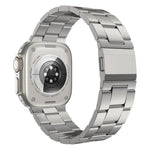 노먼 클라스프 3링크 스테인리스 스틸 시계줄, 애플 워치 46mm / 49mm / 45mm / 44mm용