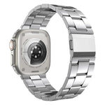 노먼 클라스프 3링크 스테인리스 스틸 시계줄, 애플 워치 46mm / 49mm / 45mm / 44mm용