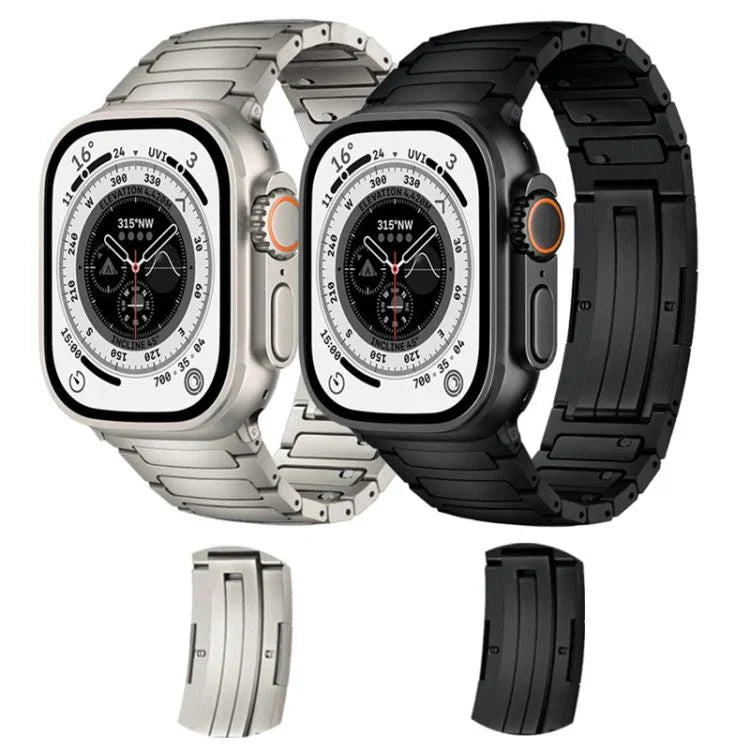 일체형 I자형 퀵 릴리스 티타늄 합금 시계줄, 애플 워치 46mm / 49mm / 45mm / 44mm용