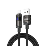 REMAX C01-AL 3A USB to 8핀 나일론 꼬임 데이터 케이블, 길이: 1.2m, USB to 8핀