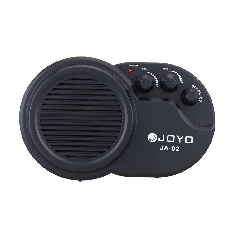 JOYO JA-02 3W 기타 앰프 미니 일렉트릭 기타 앰프 스피커 볼륨 톤 디스토션 컨트롤 포함, JA-02