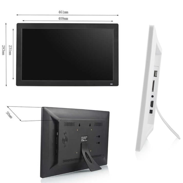XCLT1850 18.5인치 LED 디스플레이 디지털 사진 액자, 미국 플러그, 유럽 플러그, 영국 플러그, 호주 플러그