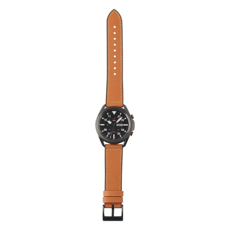 TPU + 가죽 교체 스트랩 시계줄, 삼성 갤럭시 워치 3 41mm용, 삼성 갤럭시 워치 3 45mm용