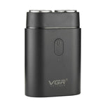 VGR V-341 회전식 2커터 헤드 휴대용 전기 면도기, V-341