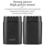 VGR V-341 회전식 2커터 헤드 휴대용 전기 면도기, V-341
