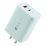 AR-PD12 65W QC3.0 USB 및 USB-C / 타입-C PD 퀵 충전기, US 플러그, US 플러그