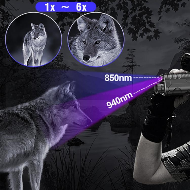 NVG07S 야외 4K 1.39인치 OLED 원형 스크린 단안경 헤드마운트 적외선 야간 투시 장치