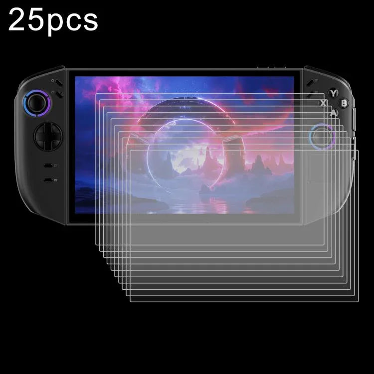 25개 9H 0.3mm 방폭 강화 유리 필름, Lenovo Legion Go 2 / Y700 Gen5 8.8인치용, Lenovo Legion Go S 8.0인치용