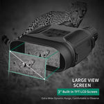 NVG400PRO 3인치 LCD 스크린 쌍안경 디지털 야간 투시 장치
