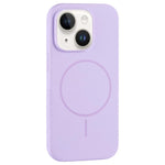 Large Hole Camera MagSafe Liquid Silicone Full Coverage Phone Case, For iPhone 14 Plus, For iPhone 14, For iPhone 14 Pro, For iPhone 14 Pro Max