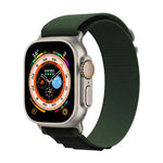 Kalebol 알라인 나일론 루프 시계 밴드, 애플 워치 46mm / 49mm / 45mm / 44mm용, 애플 워치 42mm / 41mm / 40mm / 38mm용