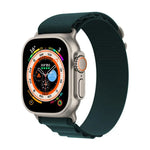 Kalebol 알라인 나일론 루프 시계 밴드, 애플 워치 46mm / 49mm / 45mm / 44mm용, 애플 워치 42mm / 41mm / 40mm / 38mm용