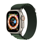 Kalebol 알라인 나일론 루프 시계 밴드, 애플 워치 46mm / 49mm / 45mm / 44mm용, 애플 워치 42mm / 41mm / 40mm / 38mm용