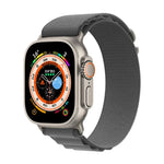 Kalebol 알라인 나일론 루프 시계 밴드, 애플 워치 46mm / 49mm / 45mm / 44mm용, 애플 워치 42mm / 41mm / 40mm / 38mm용