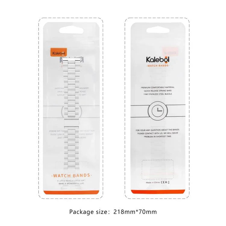 Kalebol 3비즈 스틸 시계줄, 삼성 갤럭시 워치 Ultra 47mm / Ultra 2025용