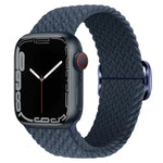 Kalebol Eight Buckle Nylon Braided Watch Band, For Apple Watch 46mm / 49mm / 45mm / 44mm, For Apple Watch 42mm / 41mm / 40mm / 38mm