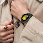 Kalebol Reverse Buckle Silicone Watch Band, For Samsung Galaxy Watch 7 / 6 / 5 / 4