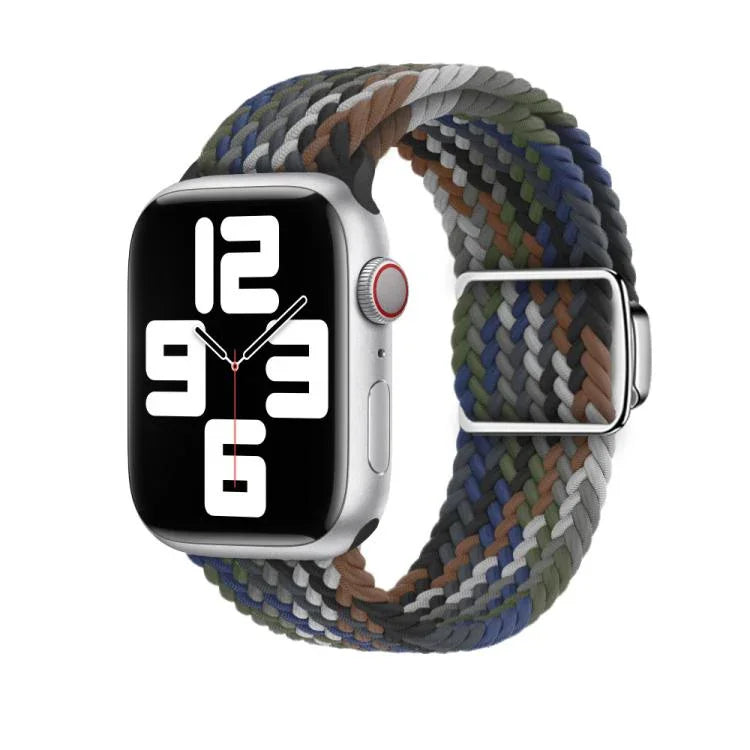 Kalebol 나일론 루프 자석 버클 시계 밴드, 애플 워치 46mm / 49mm / 45mm / 44mm용, 애플 워치 42mm / 41mm / 40mm / 38mm용