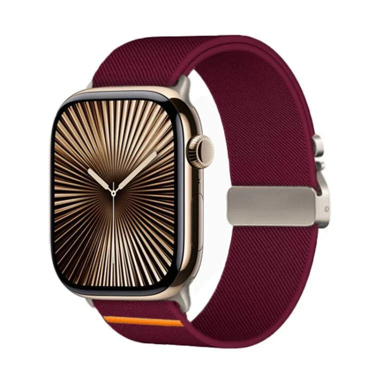 Kalebol Parachute Buckle Elastic Nylon Watch Band, For Apple Watch 46mm / 49mm / 45mm / 44mm, For Apple Watch 42mm / 41mm / 40mm / 38mm