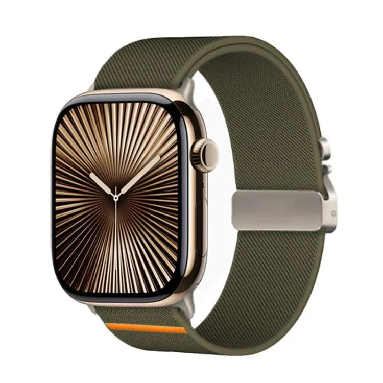 Kalebol Parachute Buckle Elastic Nylon Watch Band, For Apple Watch 46mm / 49mm / 45mm / 44mm, For Apple Watch 42mm / 41mm / 40mm / 38mm
