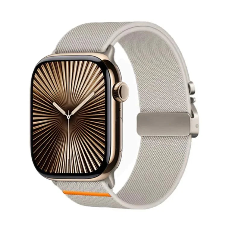 Kalebol Parachute Buckle Elastic Nylon Watch Band, For Apple Watch 46mm / 49mm / 45mm / 44mm, For Apple Watch 42mm / 41mm / 40mm / 38mm