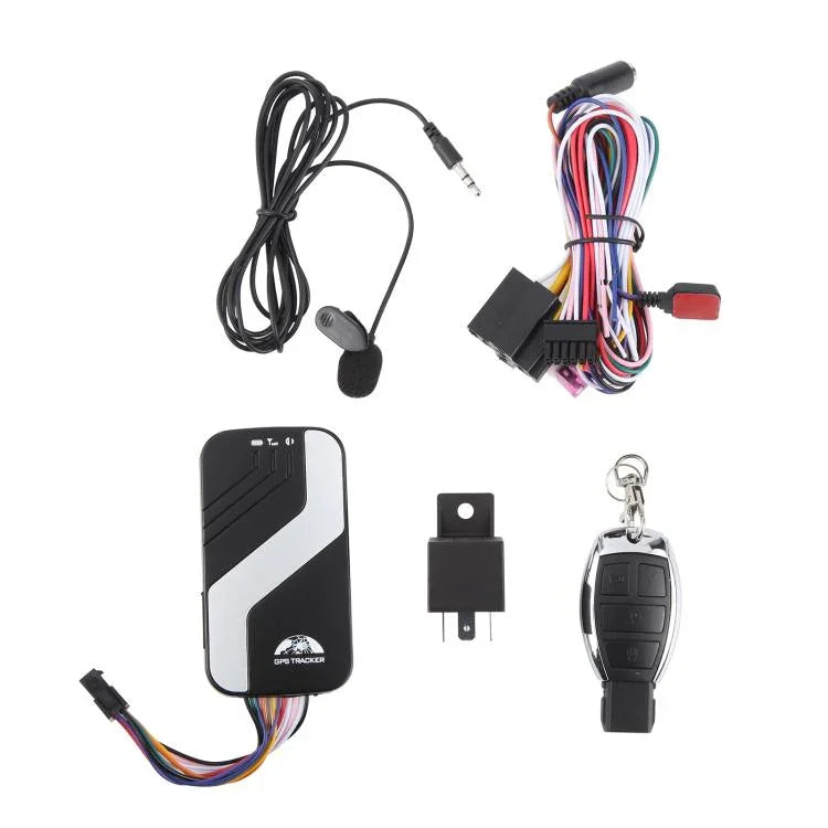 TK403D 자동차 4G GPS 블루투스 위성 위치 추적기, 원격 제어 포함, TK403D