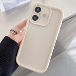 Shockproof Frame Frosted Precise Hole TPU Phone Case, For iPhone 16 Pro, For iPhone 16 Plus, For iPhone 16, For iPhone 15 Pro Max, For iPhone 15 Pro, For iPhone 15 Plus