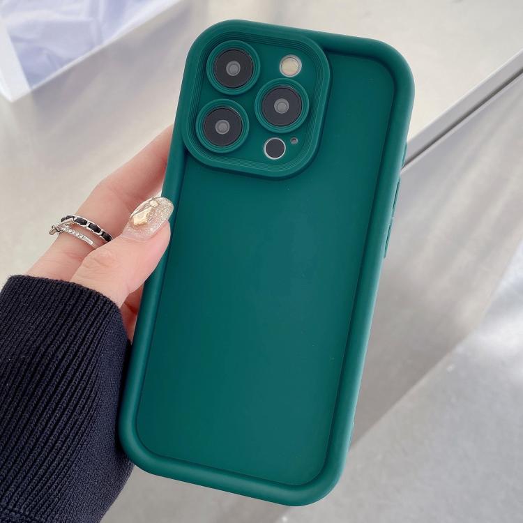 Shockproof Frame Frosted Precise Hole TPU Phone Case, For iPhone 16 Pro, For iPhone 16 Plus, For iPhone 16, For iPhone 15 Pro Max, For iPhone 15 Pro, For iPhone 15 Plus