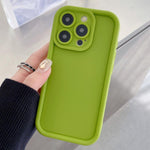 Shockproof Frame Frosted Precise Hole TPU Phone Case, For iPhone 16 Pro, For iPhone 16 Plus, For iPhone 16, For iPhone 15 Pro Max, For iPhone 15 Pro, For iPhone 15 Plus