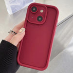 Shockproof Frame Frosted Precise Hole TPU Phone Case, For iPhone 16 Pro, For iPhone 16 Plus, For iPhone 16, For iPhone 15 Pro Max, For iPhone 15 Pro, For iPhone 15 Plus