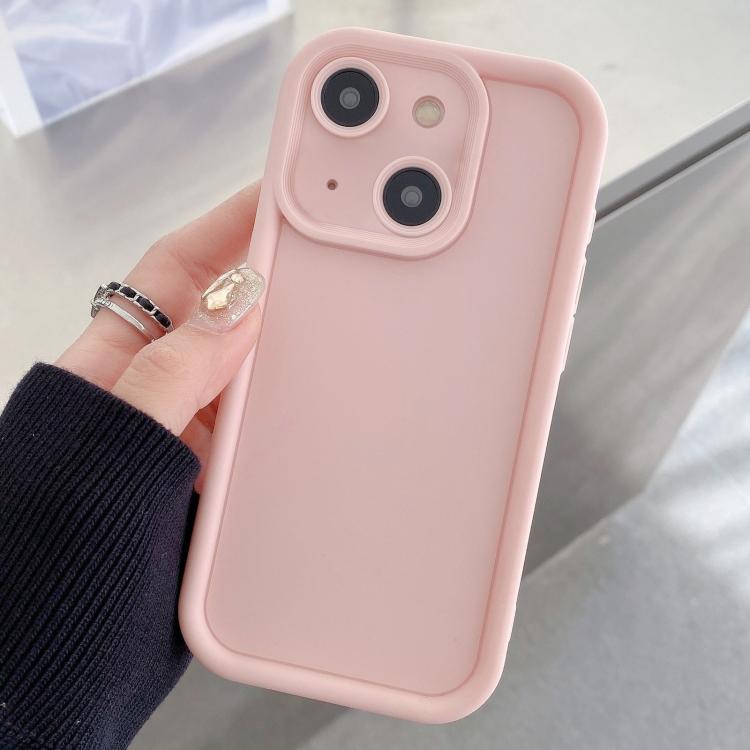 Shockproof Frame Frosted Precise Hole TPU Phone Case, For iPhone 16 Pro, For iPhone 16 Plus, For iPhone 16, For iPhone 15 Pro Max, For iPhone 15 Pro, For iPhone 15 Plus