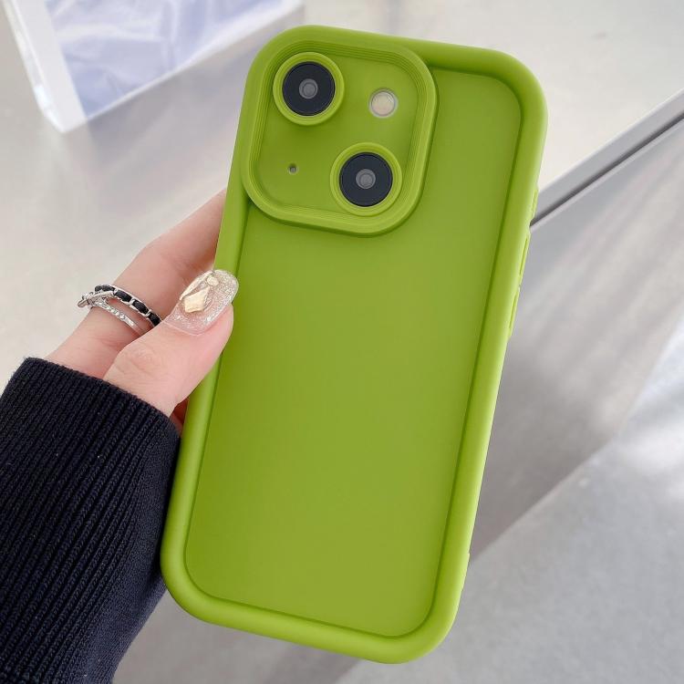Shockproof Frame Frosted Precise Hole TPU Phone Case, For iPhone 16 Pro, For iPhone 16 Plus, For iPhone 16, For iPhone 15 Pro Max, For iPhone 15 Pro, For iPhone 15 Plus