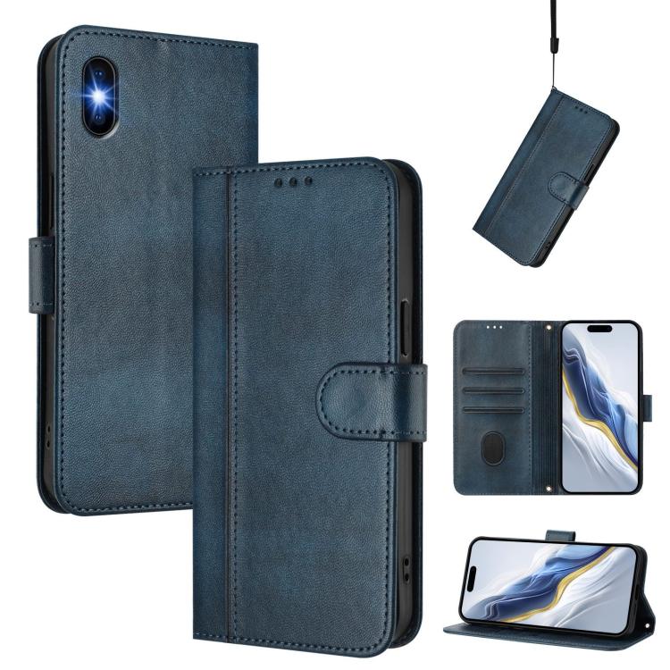라인 스플라이싱 버클 레트로 가죽 휴대폰 케이스, iPhone 11 Pro Max용, iPhone 11용, iPhone 11 Pro용, iPhone X / XS용, iPhone XR용, iPhone XS Max용