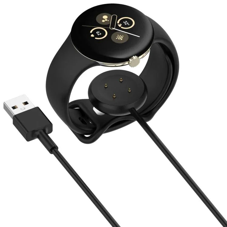 구글 픽셀 워치 3 / 워치 2 xDfind 스마트 워치 충전 케이블, 길이: 1m, USB 포트, USB-C / 타입-C 포트