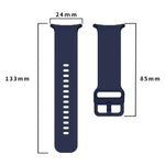 단색 컬러풀 버클 실리콘 시계 밴드, 삼성 갤럭시 워치 울트라 47mm / 울트라 2025용