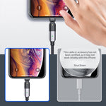 2.4A USB to 8핀 180도 회전형 엘보 충전 케이블, 1.2m 8핀, 2m 8핀
