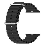 xDfind 오션 실리콘 시계줄, Apple Watch 46mm / 49mm / 45mm / 44mm용, Apple Watch 42mm / 41mm / 40mm / 38mm용
