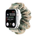 JK 유니폼 스타일 천 + 스테인리스 스틸 시계줄, Apple Watch 시리즈 7 45mm / 6 & SE & 5 & 4 44mm / 3 & 2 & 1 42mm용, Apple Watch 시리즈 7 41mm / 6 & SE & 5 & 4 40mm / 3 & 2 & 1 38mm용