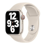 xDfind 단색 실리콘 스포츠 시계줄, Apple Watch 46mm / 49mm / 45mm / 44mm용, Apple Watch 42mm / 41mm / 40mm / 38mm용