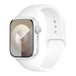 xDfind 단색 실리콘 스포츠 시계줄, Apple Watch 46mm / 49mm / 45mm / 44mm용, Apple Watch 42mm / 41mm / 40mm / 38mm용
