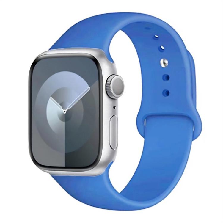 xDfind 단색 실리콘 스포츠 시계줄, Apple Watch 46mm / 49mm / 45mm / 44mm용, Apple Watch 42mm / 41mm / 40mm / 38mm용