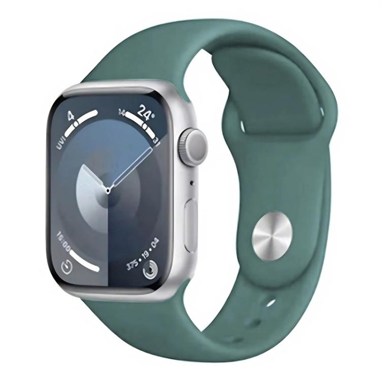 xDfind 단색 실리콘 스포츠 시계줄, Apple Watch 46mm / 49mm / 45mm / 44mm용, Apple Watch 42mm / 41mm / 40mm / 38mm용
