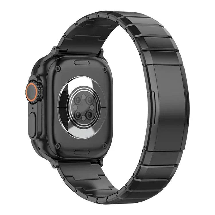 원 비즈 순 티타늄 버클 시계줄, Apple Watch 46mm / 49mm / 45mm / 44mm용, Apple Watch 42mm / 41mm / 40mm / 38mm용