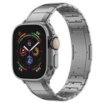 원 비즈 순 티타늄 버클 시계줄, Apple Watch 46mm / 49mm / 45mm / 44mm용, Apple Watch 42mm / 41mm / 40mm / 38mm용