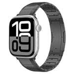 원 비즈 순 티타늄 버클 시계줄, Apple Watch 46mm / 49mm / 45mm / 44mm용, Apple Watch 42mm / 41mm / 40mm / 38mm용