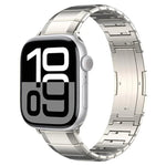 원 비즈 순 티타늄 버클 시계줄, Apple Watch 46mm / 49mm / 45mm / 44mm용, Apple Watch 42mm / 41mm / 40mm / 38mm용