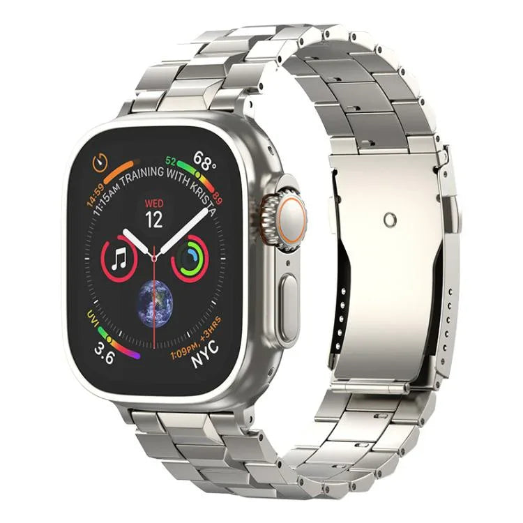 T자형 거북이 버클 분리형 티타늄 시계줄, 애플 워치 46mm / 49mm / 45mm / 44mm용, 애플 워치 42mm / 41mm / 40mm / 38mm용