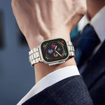 T자형 거북이 버클 분리형 티타늄 시계줄, 애플 워치 46mm / 49mm / 45mm / 44mm용, 애플 워치 42mm / 41mm / 40mm / 38mm용